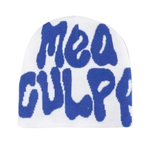 Mea Culpa Fun Day Beanie Blue And White