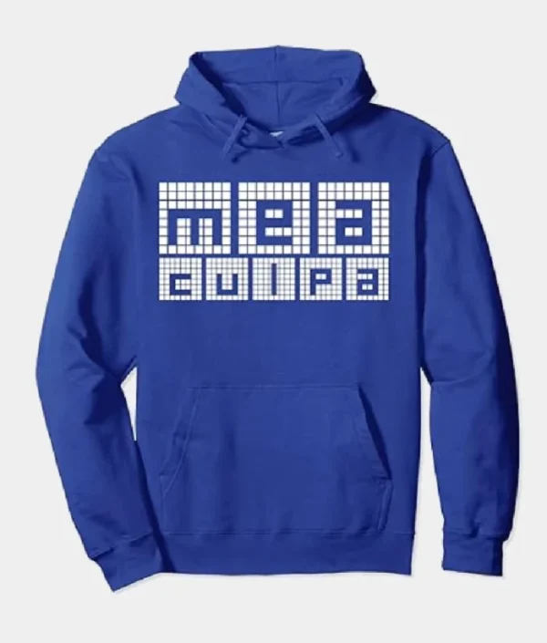 Mea Culpa Logo Pullover Hoodie Royal Blue